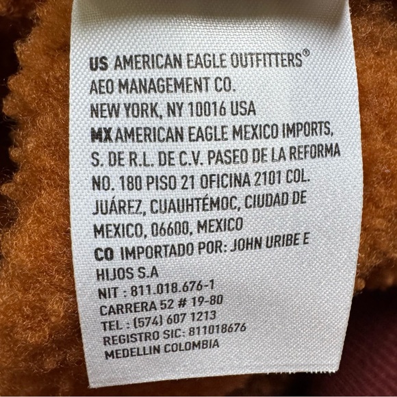 American Eagle Cozy Fleece Jacket Medium - Picture 14 of 16